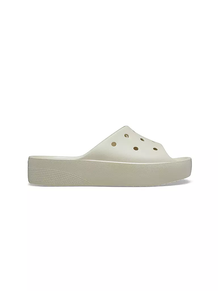 CROCS | Pantoufles de bain Classic Platform Slide | Beige