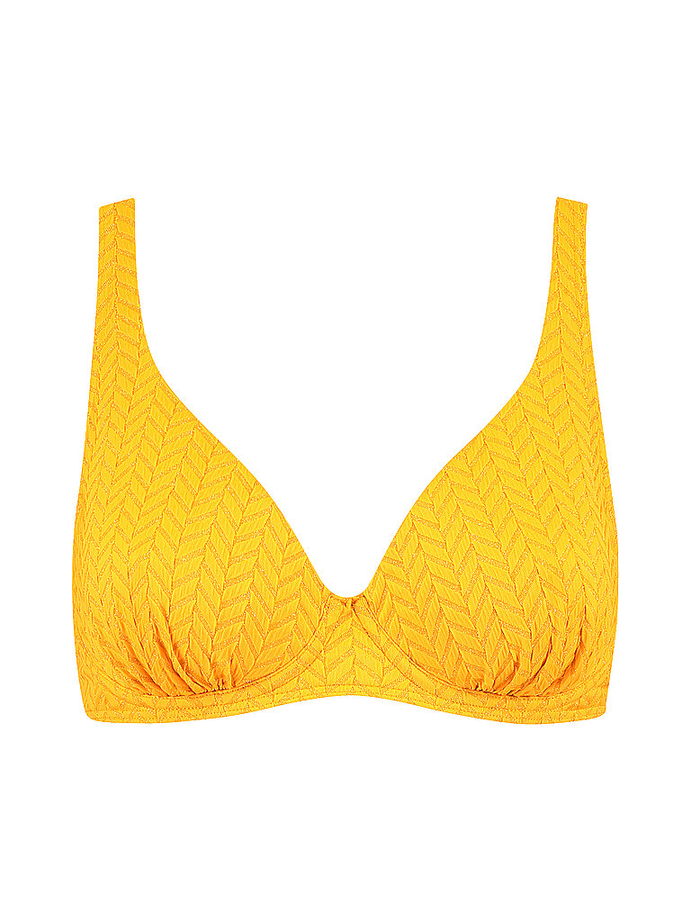 Haut de bikini Zinnias orange 42E