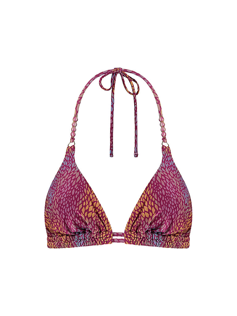 Haut de bikini rouge foncé 36 C/D