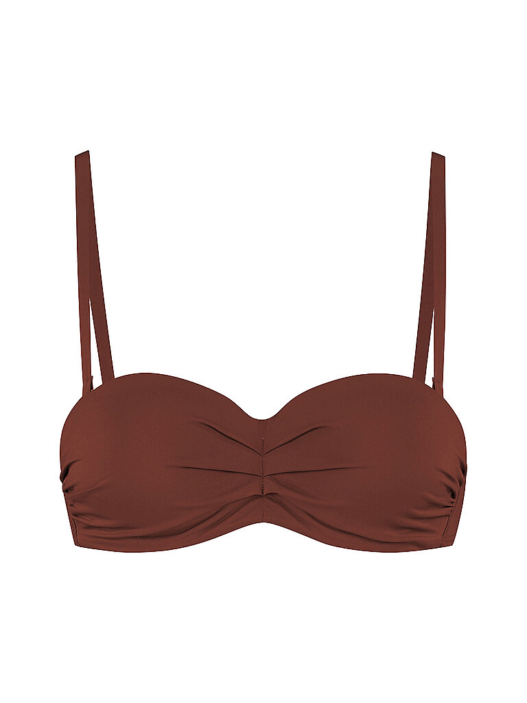 Haut de bikini marron 38B