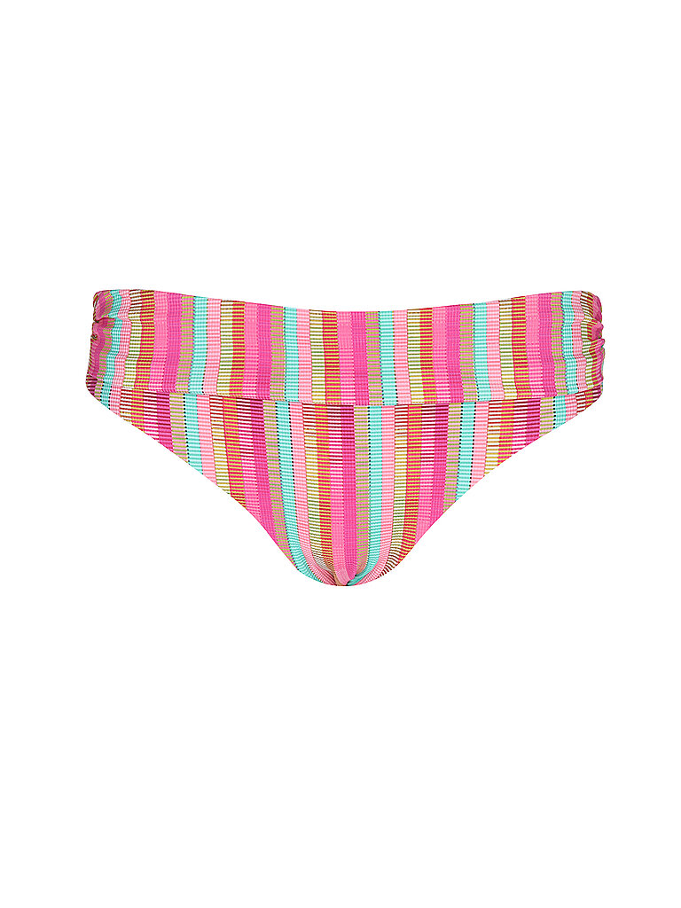Damen Bikinihose Tropical Lines rose 44
