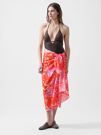 DARLING HARBOUR | Paréo Femme Grand Fleur Hawaïenne