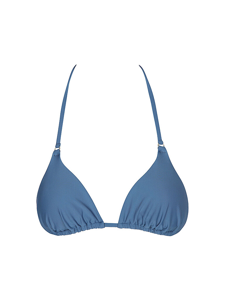 Haut de bikini triangles bleu marine 36