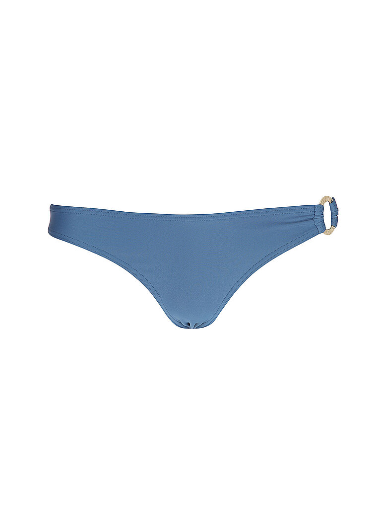 Bas de bikini avec anneau décoratif bleu marine 38