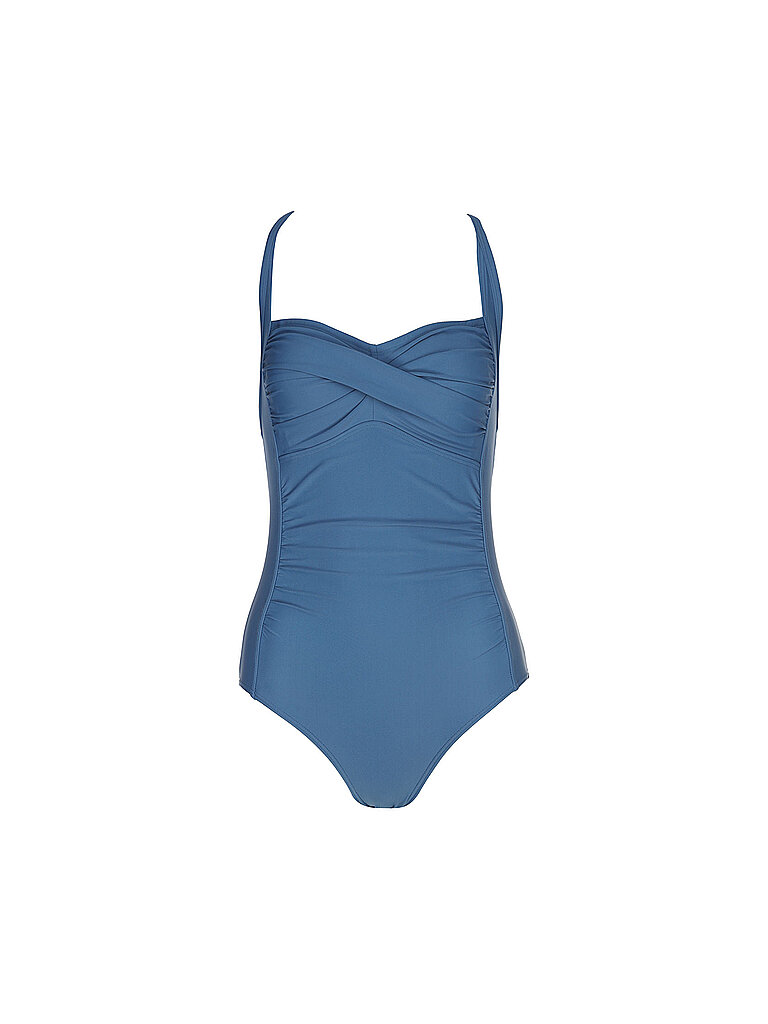 Maillot de bain Wrapped bleu marine 38