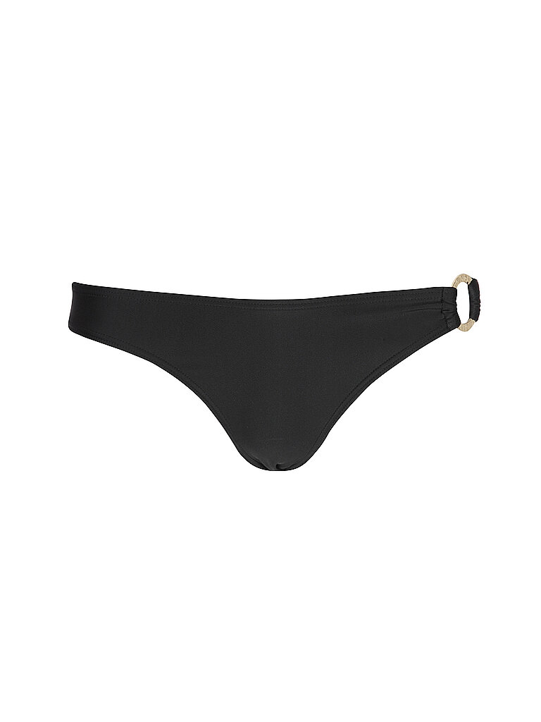 Bas de bikini avec anneau décoratif noir 36