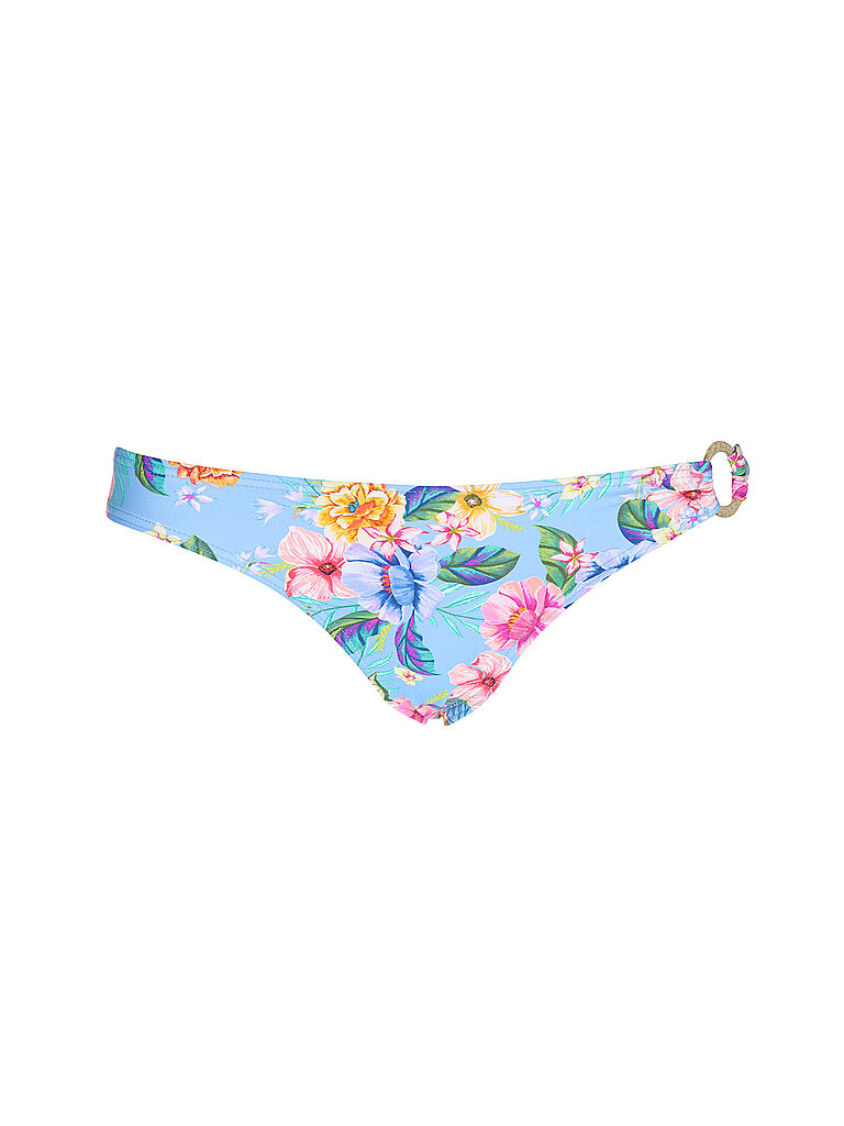 Bas de bikini avec anneau décoratif multicolore 36