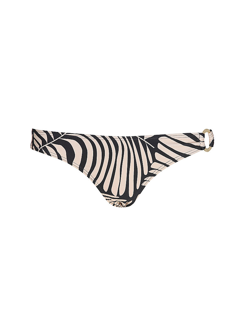 Bas de bikini avec anneau décoratif beige 38