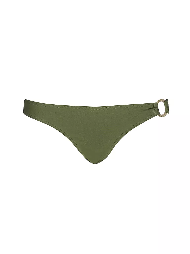 DARLING HARBOUR | Bas de bikini femme avec anneau décoratif | Olive