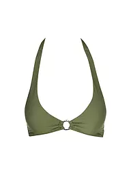 DARLING HARBOUR | Haut de bikini dos nu pour femmes | Olive