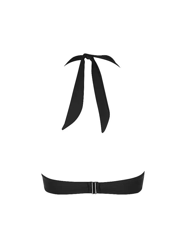 DARLING HARBOUR | Haut de bikini à col halter pour femmes | Noir