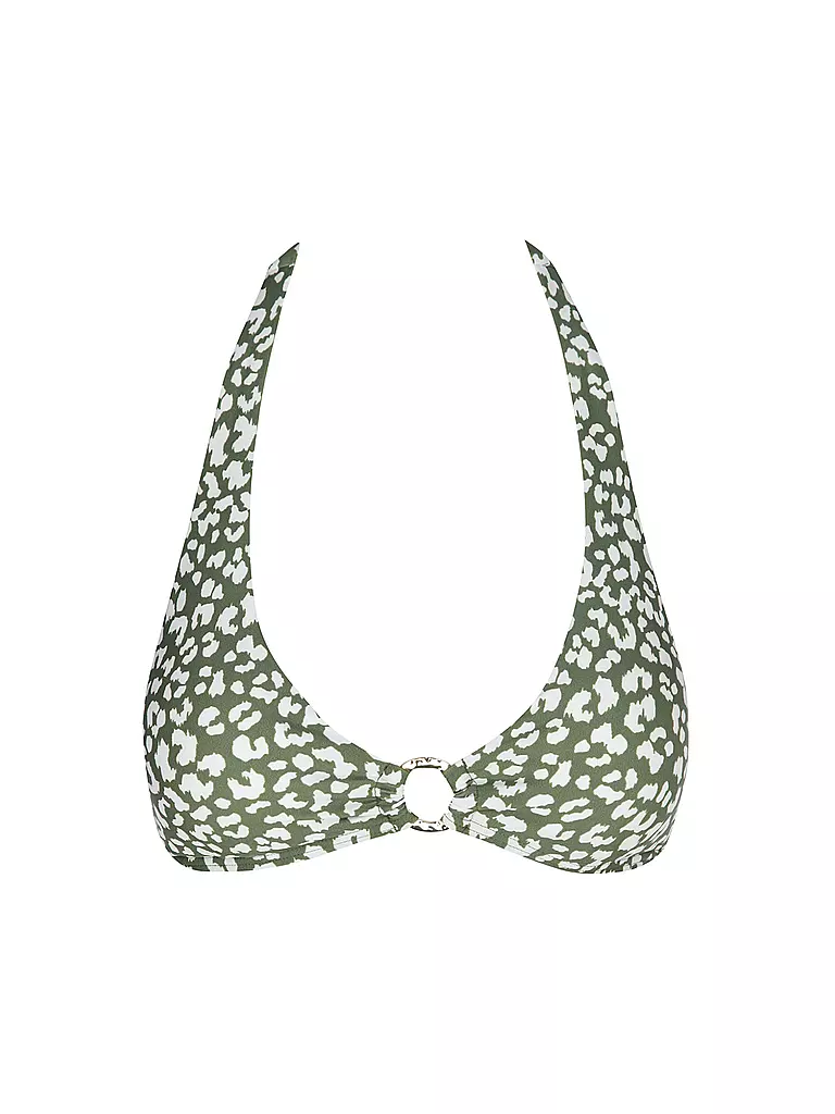 DARLING HARBOUR | Haut de bikini dos nu pour femmes | Olive