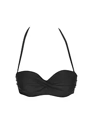 DARLING HARBOUR | Haut de bikini torsadé pour femmes | Noir