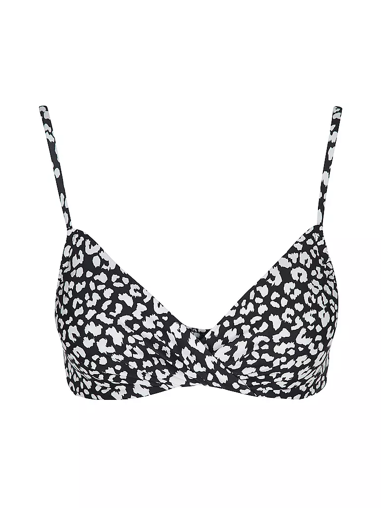 DARLING HARBOUR | Haut de bikini torsadé pour femmes | Noir