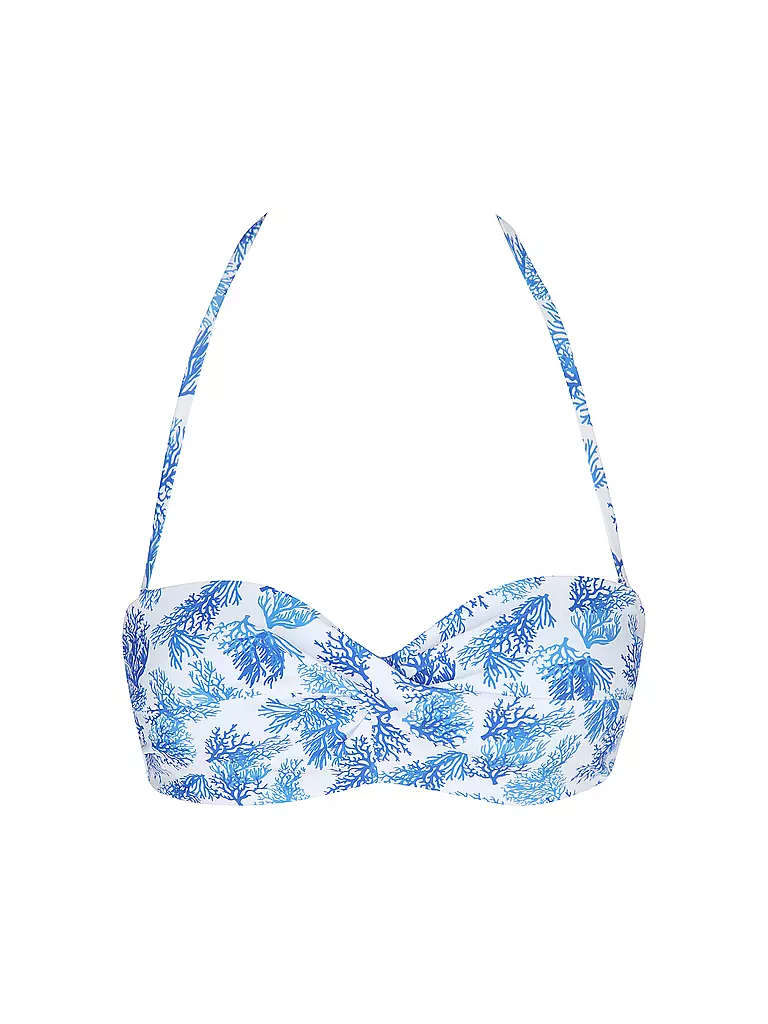 DARLING HARBOUR | Haut de bikini torsadé pour femmes | Bleu