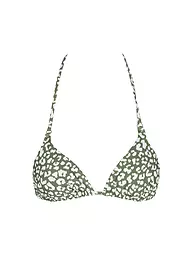 DARLING HARBOUR | Haut de bikini triangle pour femmes | Olive