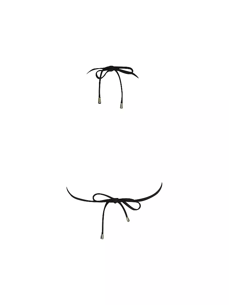 DARLING HARBOUR | Haut de bikini triangle pour femmes | Noir