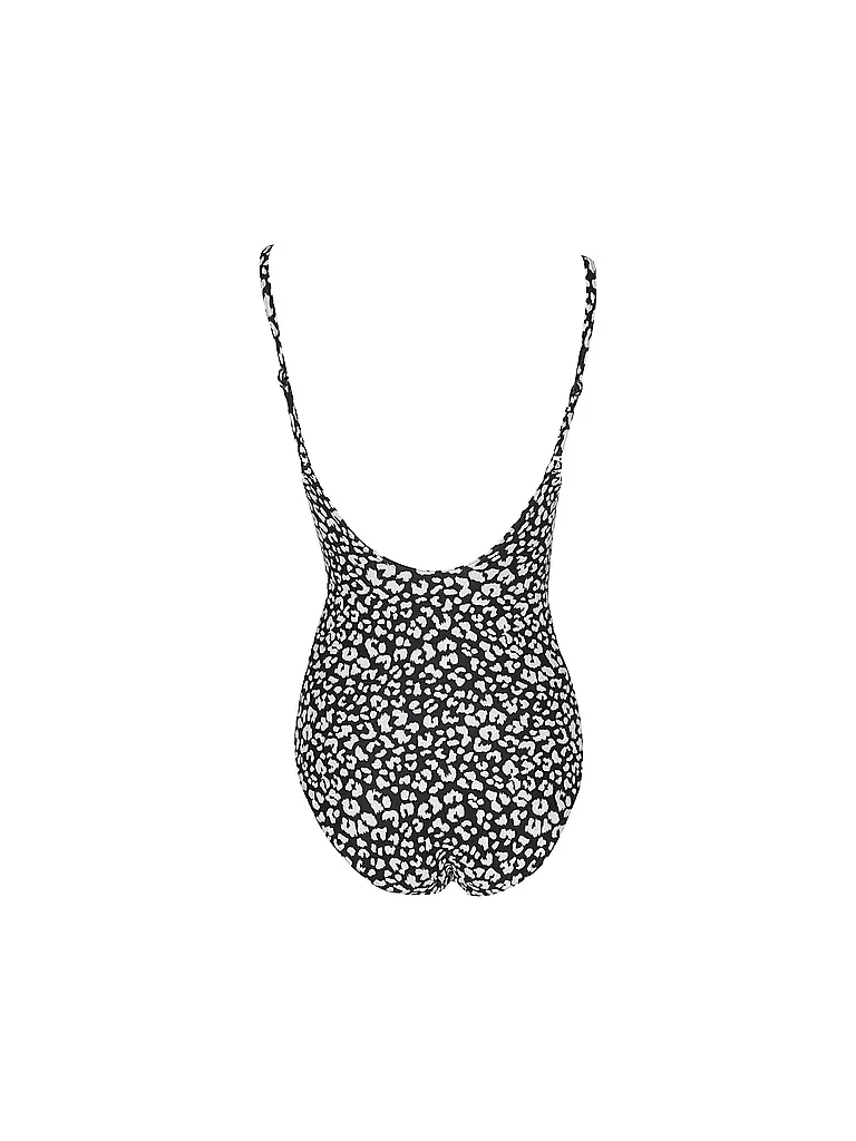DARLING HARBOUR | Maillot de bain femme col en V | Noir