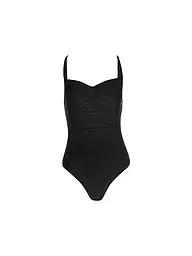 DARLING HARBOUR | Maillot de bain femme drapé | Noir