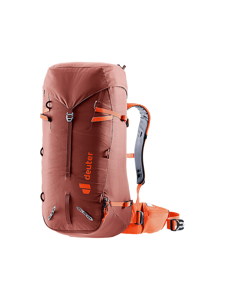 Sac à dos d'alpinisme Guide 34+8 rouge foncé