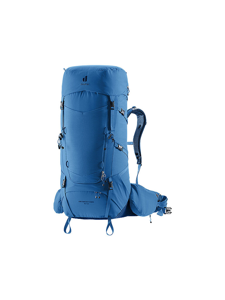 Trekkingrucksack Aircontact Core 60+10 bleu