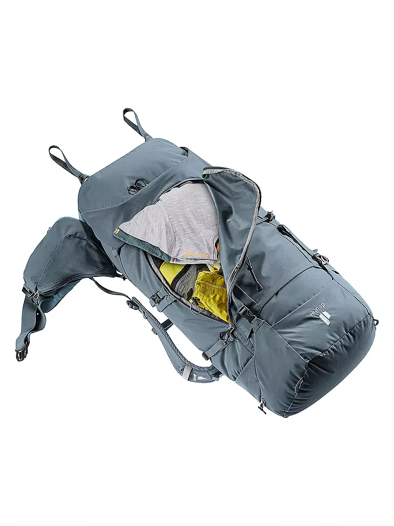 DEUTER | Sac à dos de trekking homme Aircontact Core 60+10L | Gris