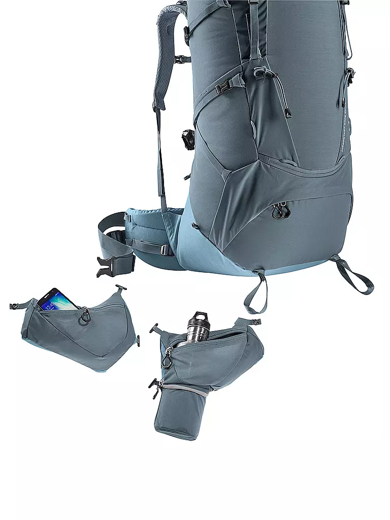 DEUTER | Sac à dos de trekking homme Aircontact Core 60+10L | Gris