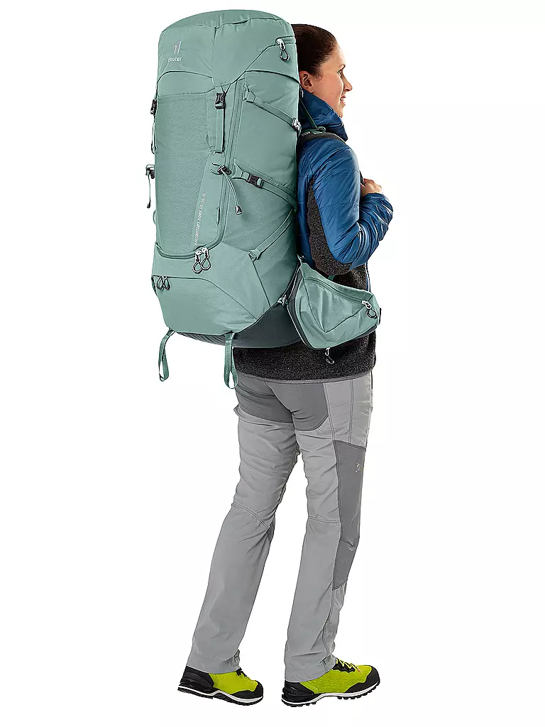 DEUTER | Sac à dos de trekking pour femmes Aircontact Core 55+10 SL | Menthe