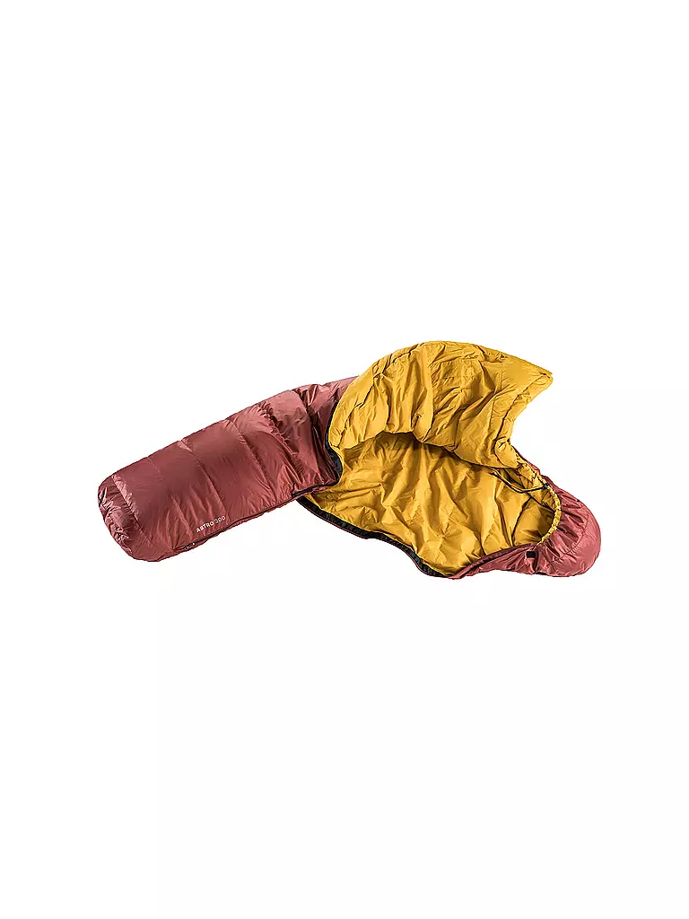 DEUTER | Sac de couchage en duvet Astro 300 | Rouge foncé