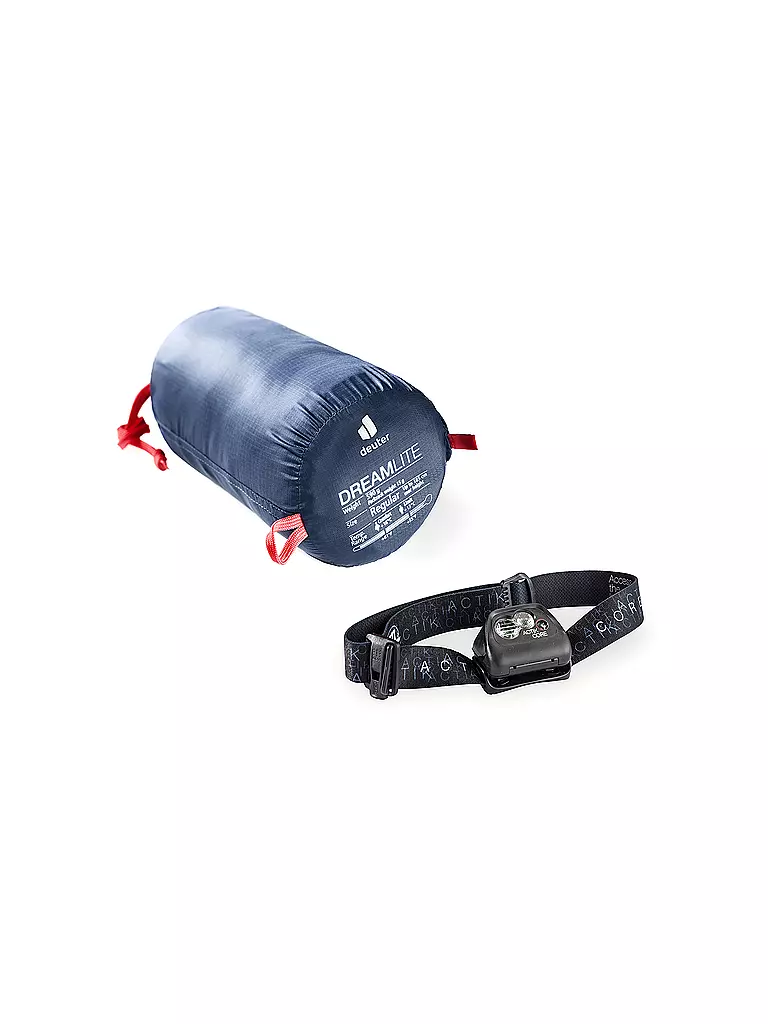 DEUTER | Sac de couchage en fibres synthétiques Dreamlite +13° C | Bleu foncé