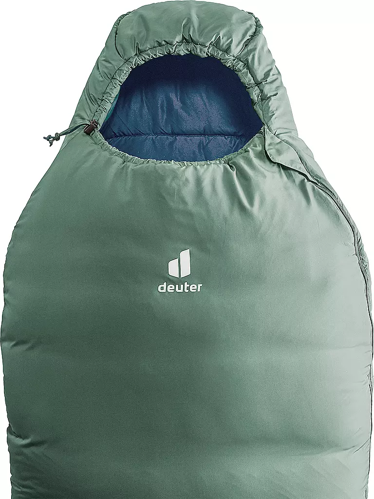 DEUTER | Sac de couchage en fibres synthétiques Orbit 0° | Vert