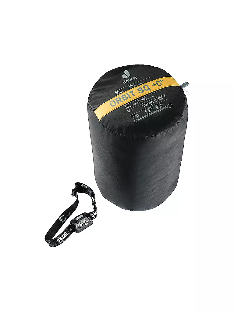 DEUTER | Sac de couchage rectangulaire Orbit SQ +6° | Camel