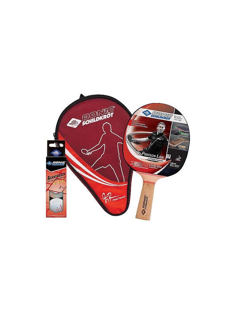 Set de tennis de table Persson 600 rouge