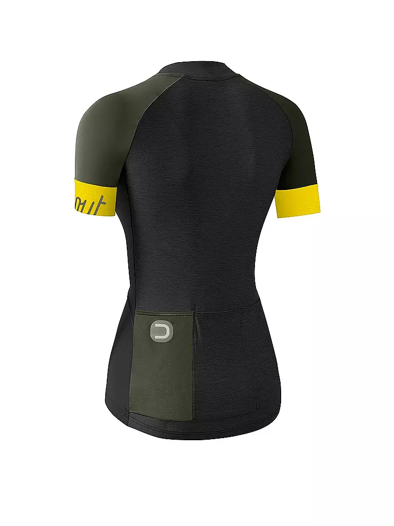 DOTOUT | Damen Radtrikot Crew | Noir