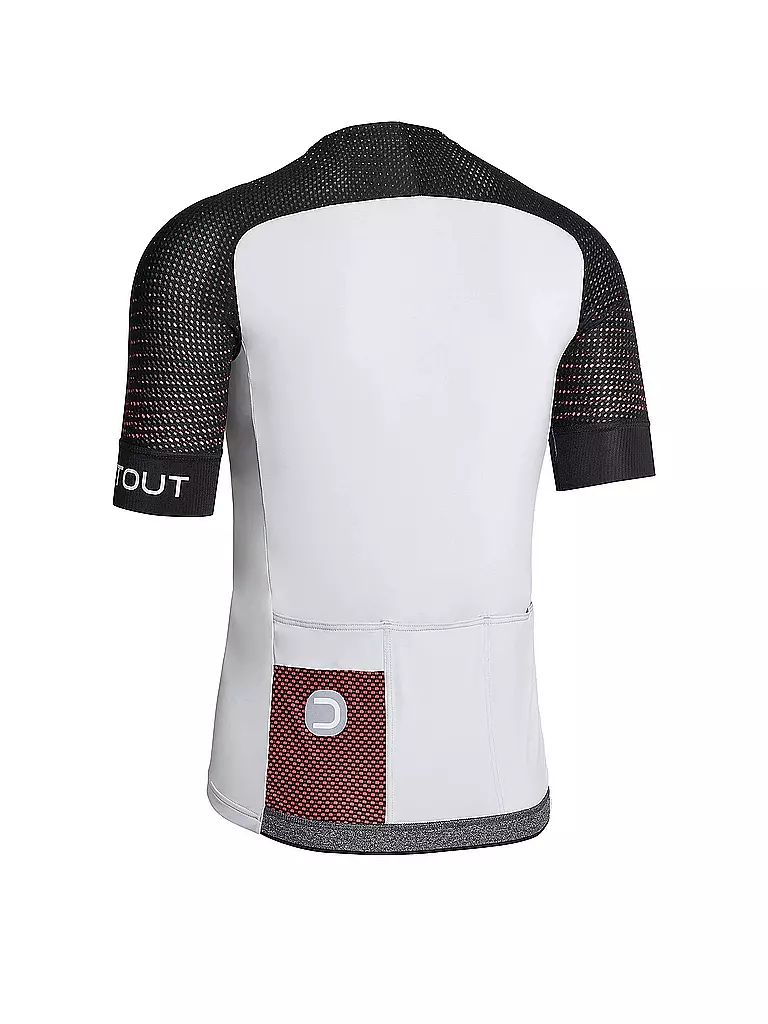 DOTOUT | Herren Radtrikot Hybrid | Blanc