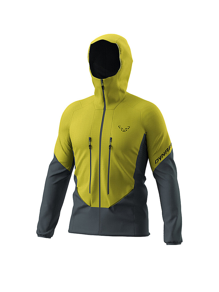 Veste softshell de randonnée Blacklight à capuche or S