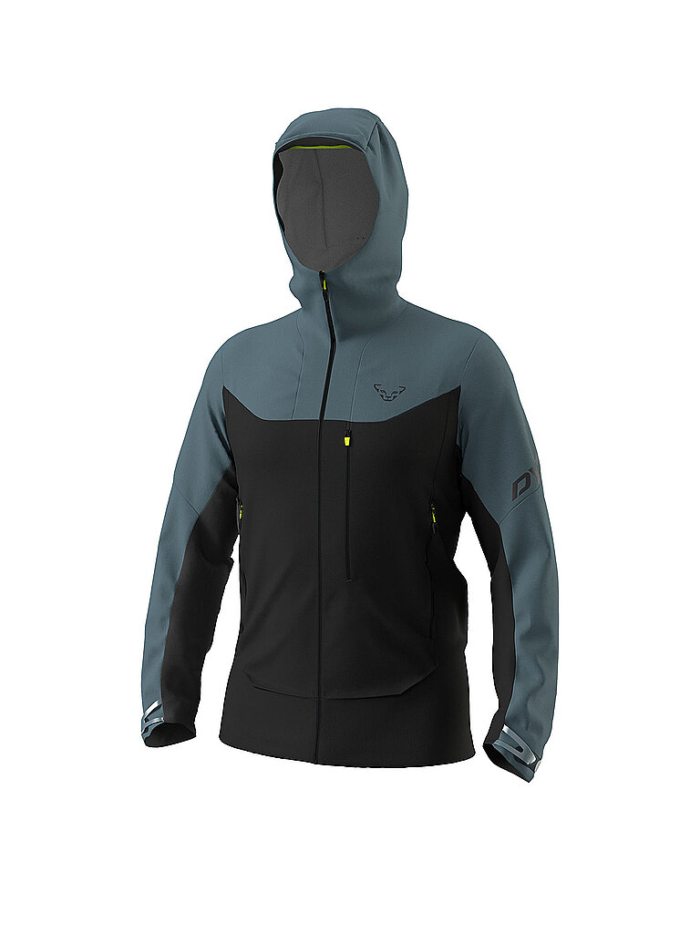 Veste softshell de randonnée Radical à capuche pétrole XL