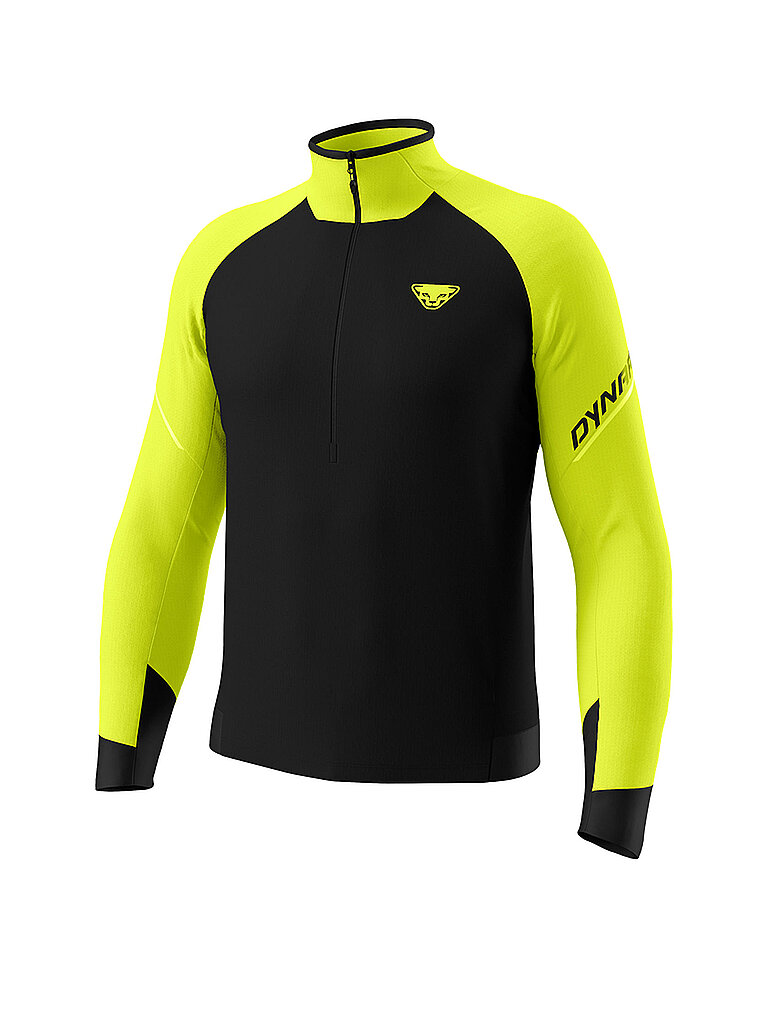 Zipshirt de randonnée Alpines jaune S