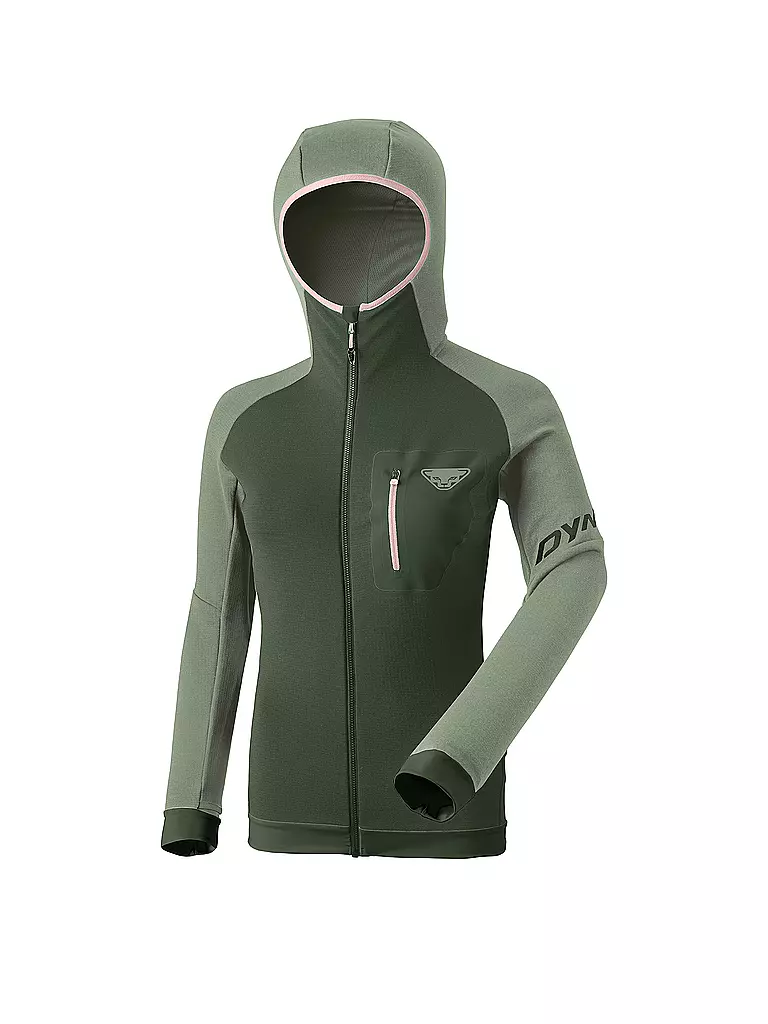 DYNAFIT | Damen Fleecejacke Radical Polartec® Hoodie | Olive