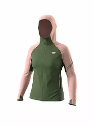 DYNAFIT | Damen Fleecejacke Transalper Polartec Hoodie | Rose