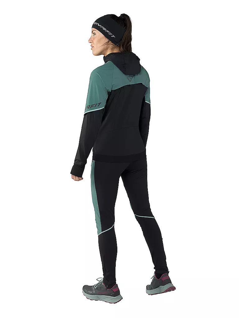 DYNAFIT | Damen Hybridjacke Alpine Hoodie | Bleu clair