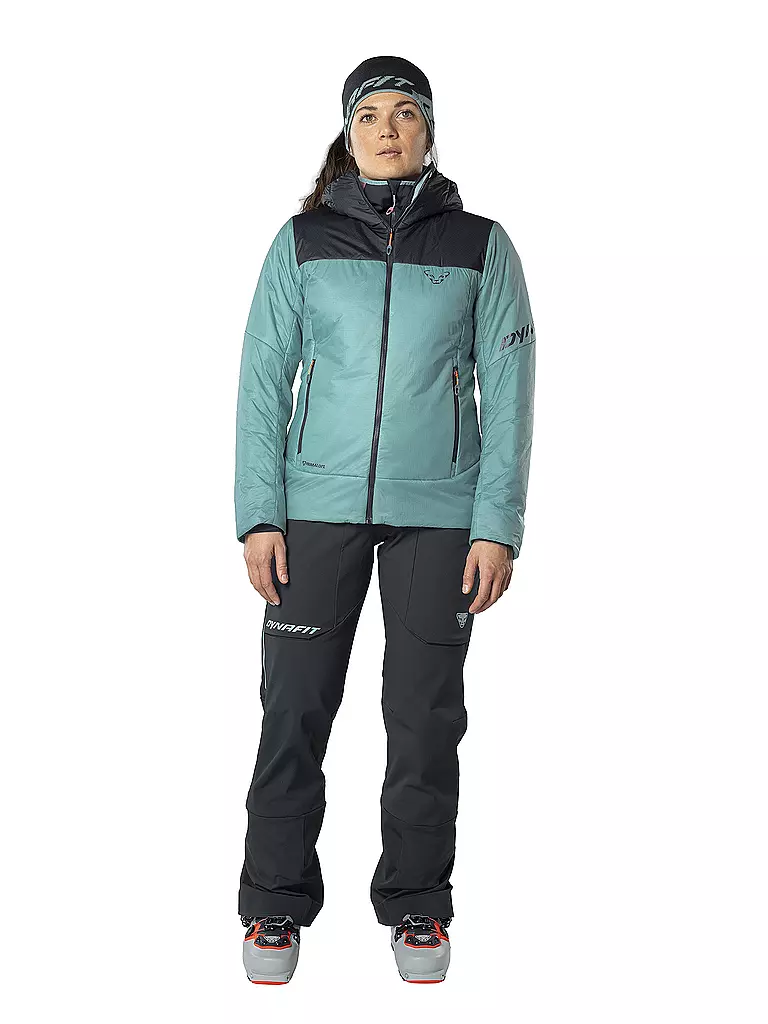 DYNAFIT | Damen Isojacke Radical PrimaLoft  Hoodie | Turquoise