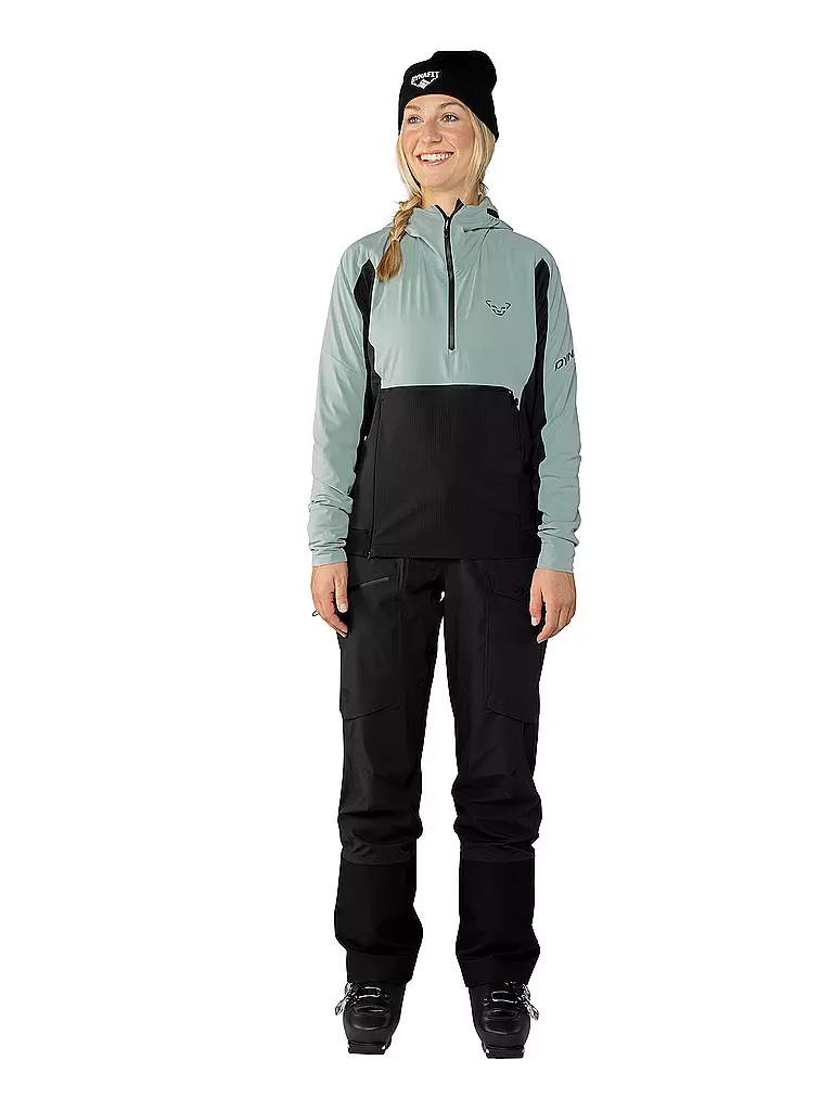 DYNAFIT | Damen Isojacke Tigard Alpha Direct Anorak Hoodie | Bleu clair