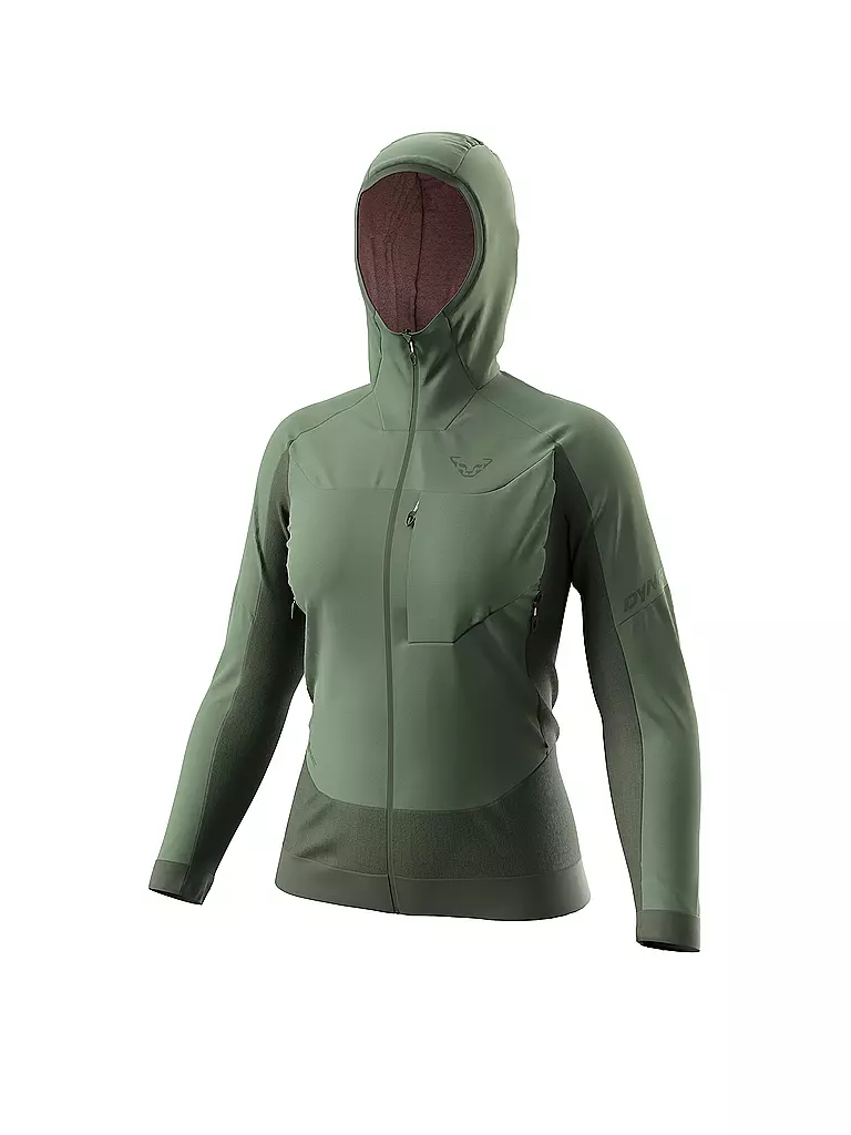 DYNAFIT | Damen Isojacke Tigard Alpha Direct Hoodie | Olive