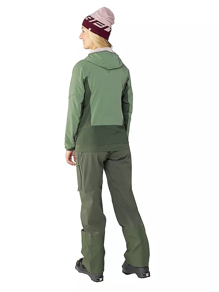 DYNAFIT | Damen Isojacke Tigard Alpha Direct Hoodie | Olive