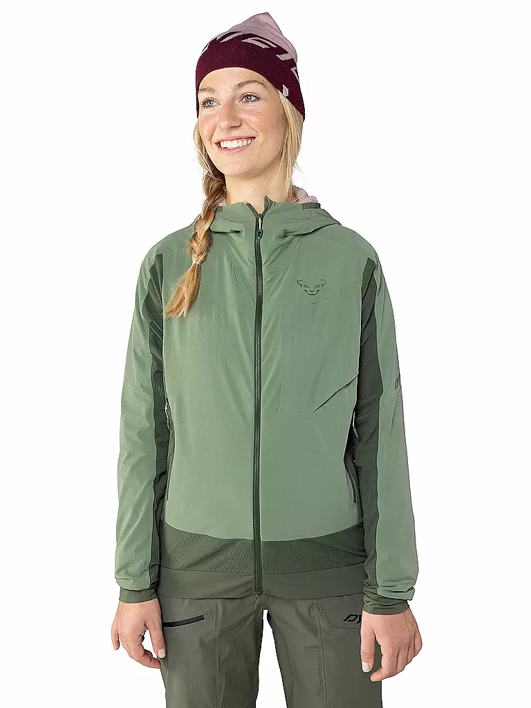 DYNAFIT | Damen Isojacke Tigard Alpha Direct Hoodie | Olive
