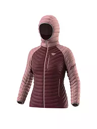 DYNAFIT | Damen Isolationsjacke Radical Down Hood | Rouge foncé