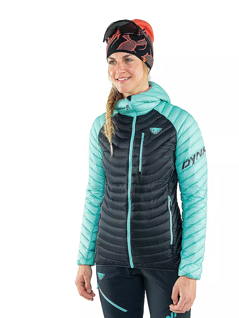 DYNAFIT | Damen Isolationsjacke Radical Down Hood | Turquoise