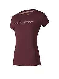 DYNAFIT | Damen T-Shirt Traverse | Rouge foncé