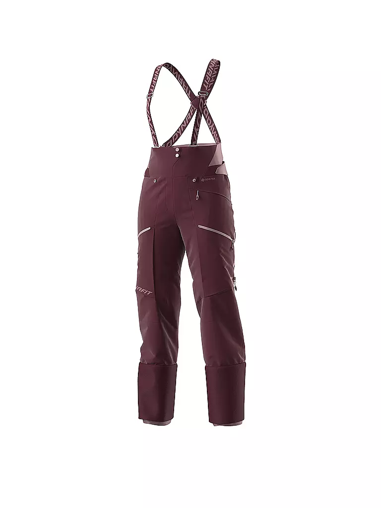 DYNAFIT | Damen Touren Softshellhose Tigard GORE-TEX | Rouge foncé